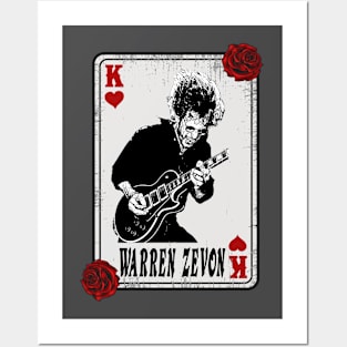 Vintage Card Warren Zevon Posters and Art